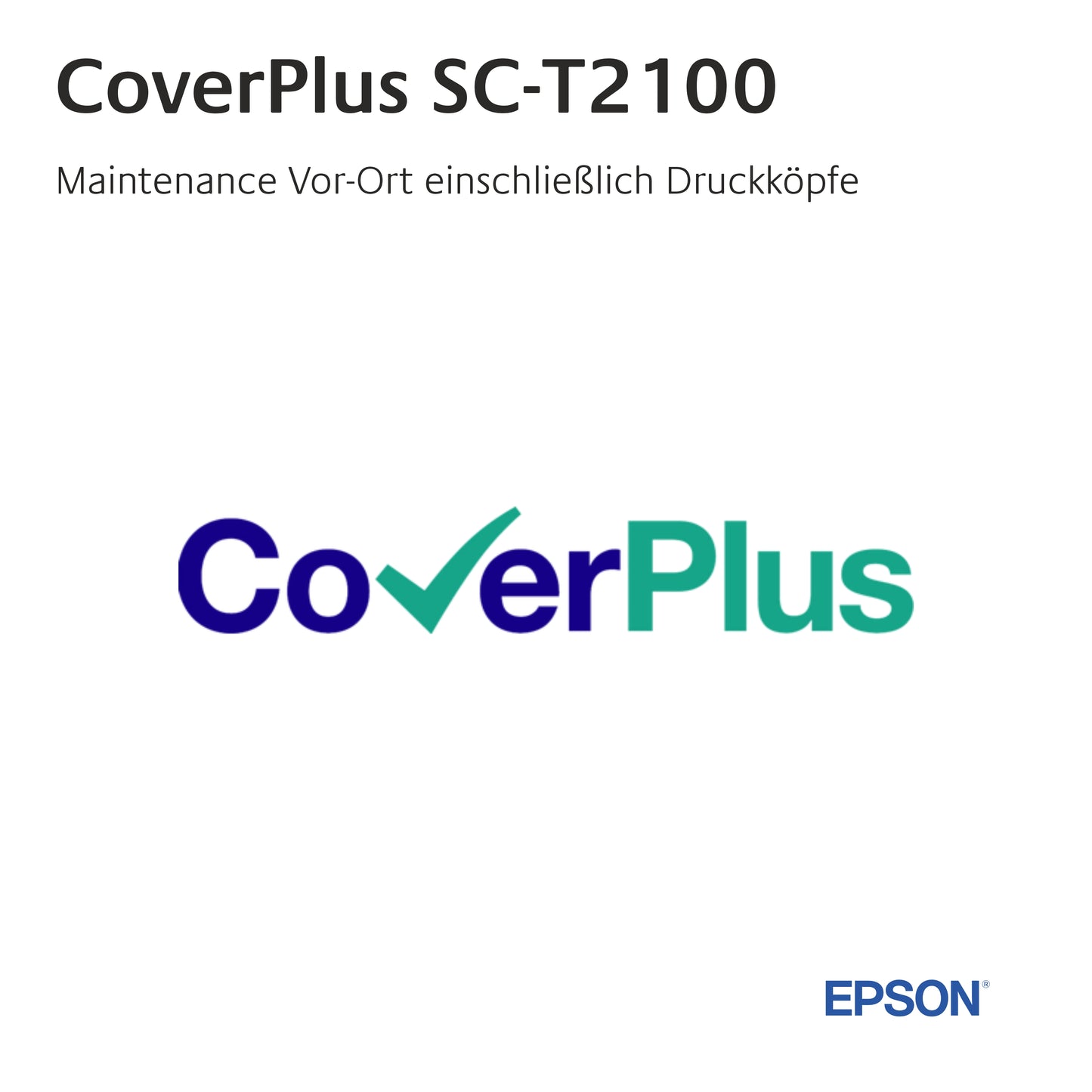 Epson CoverPlus - SC-T2100