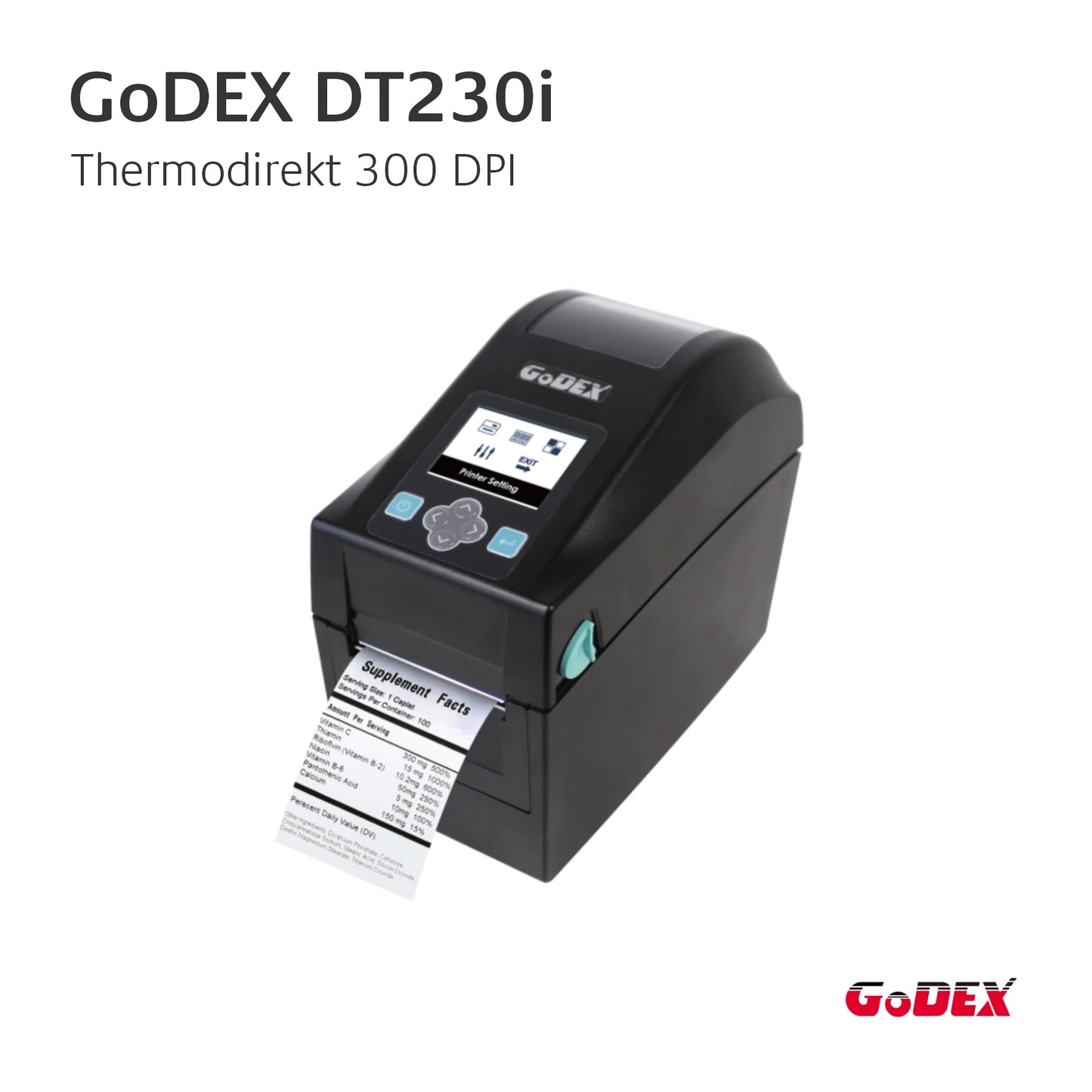GoDEX - DT200i DT230i DT230i