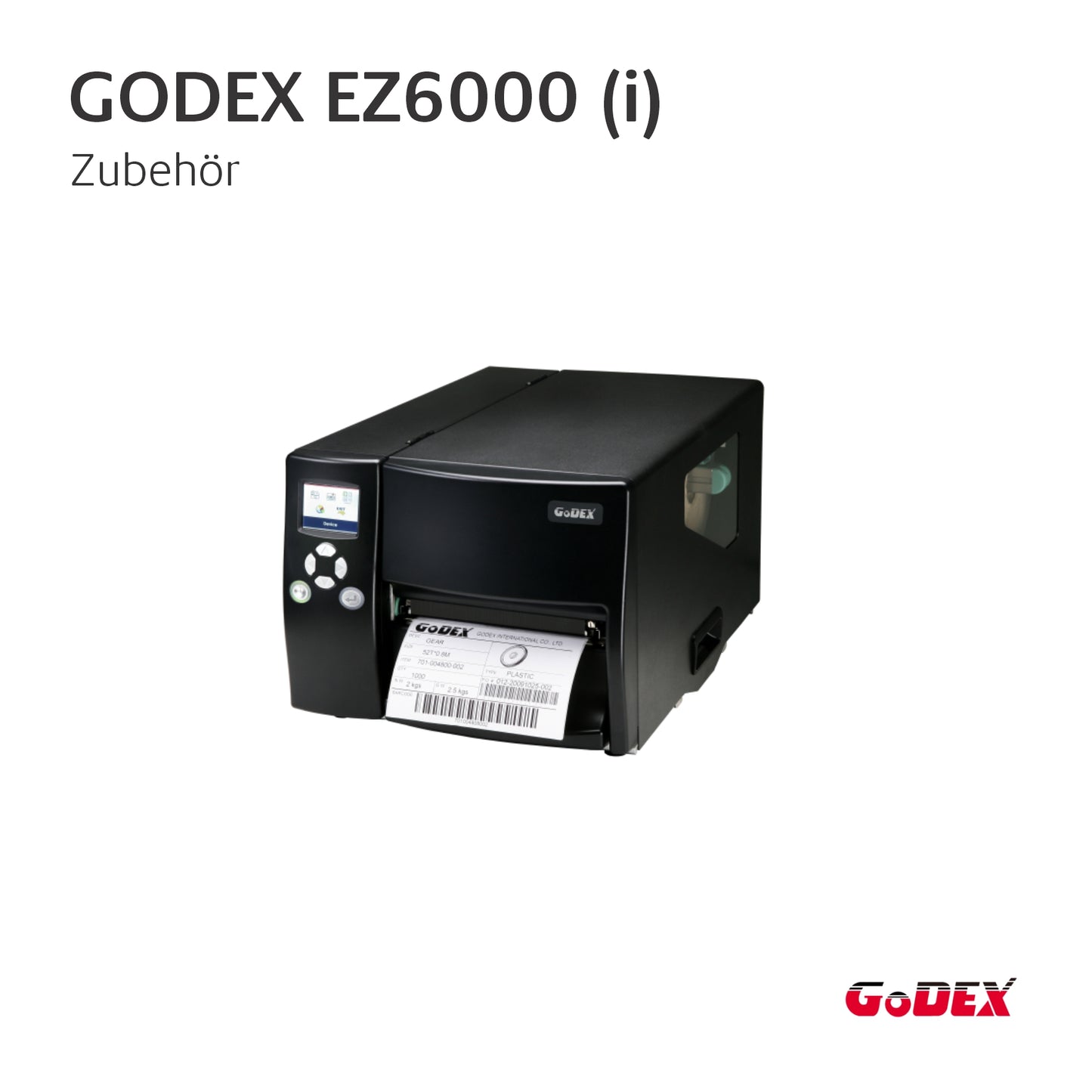 GoDEX - EZ6000 Serie - Zubehör