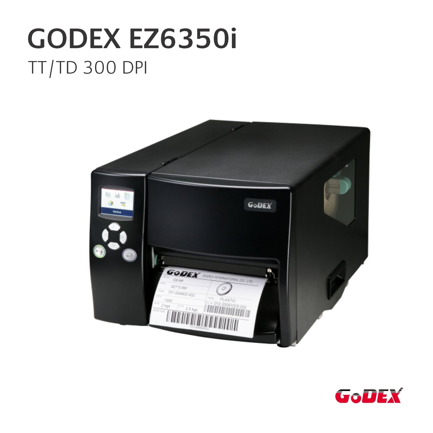 GoDEX - EZ6250i EZ6350i EZ6350i