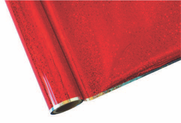 FOREVER Heißprägefolie Forever HPF-T - ROKP73 Glitter Red