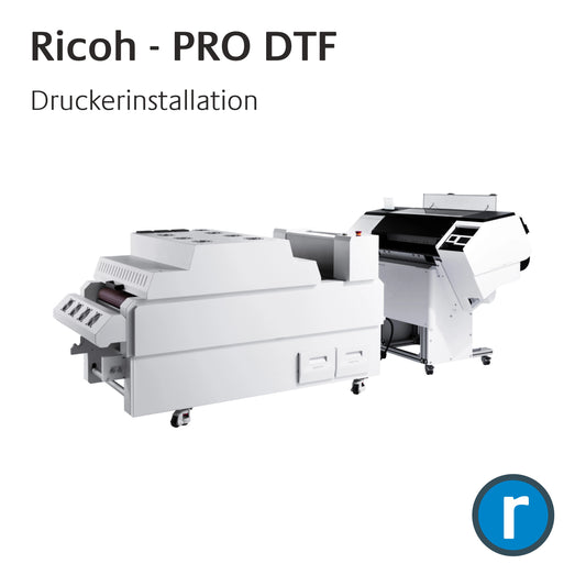 Installation Ricoh Pro-DTF