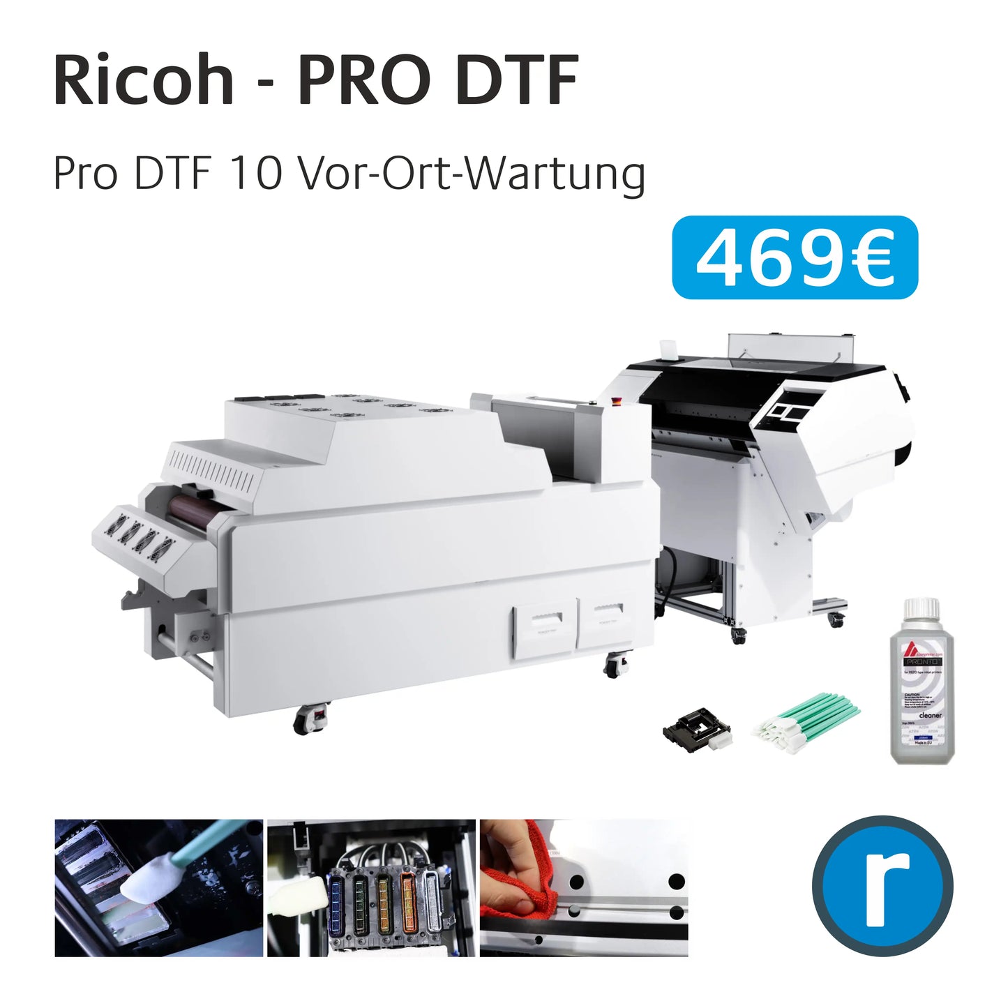 Pro DTF 10 Vor-Ort-Wartung