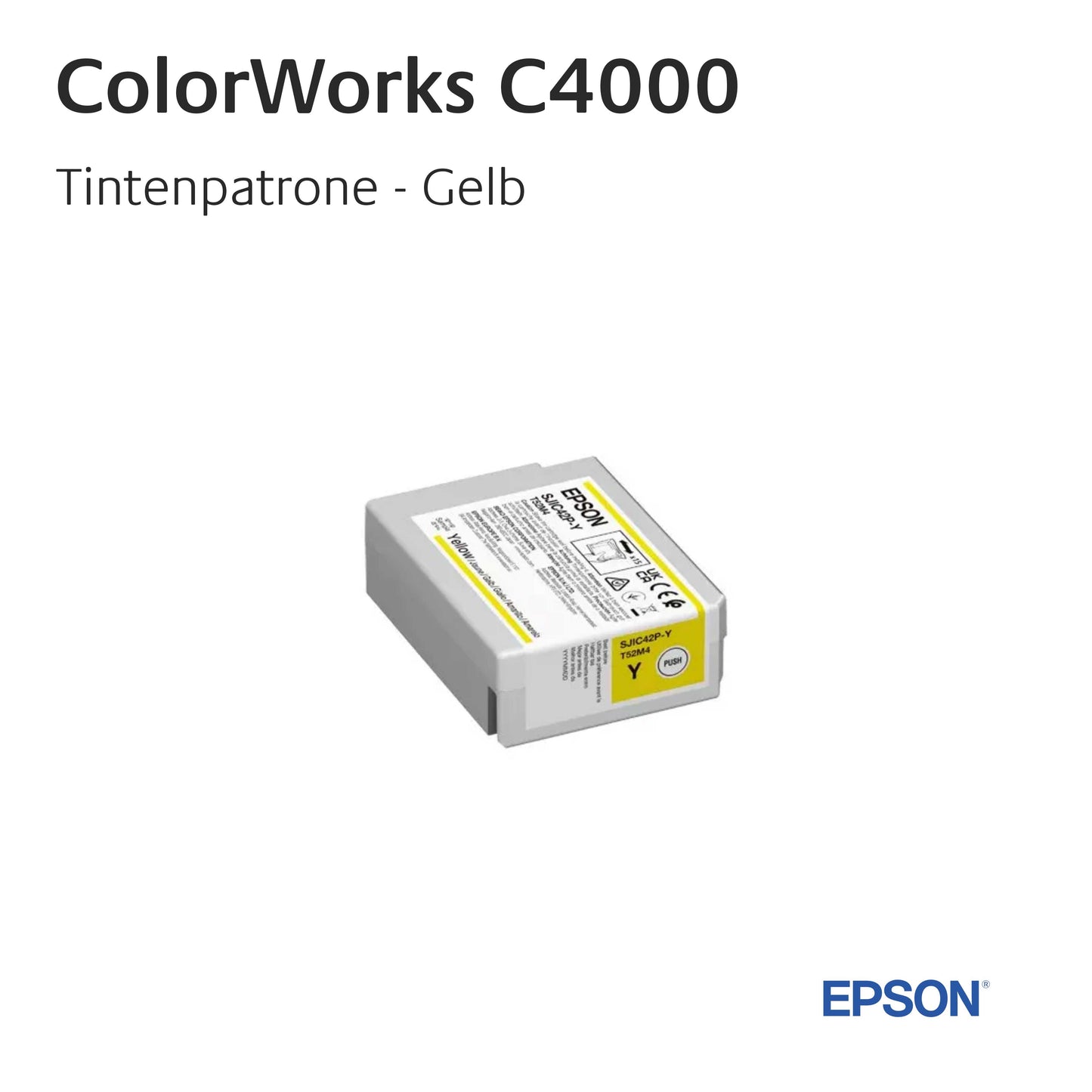ColorWorks C4000 - Tinte Gelb