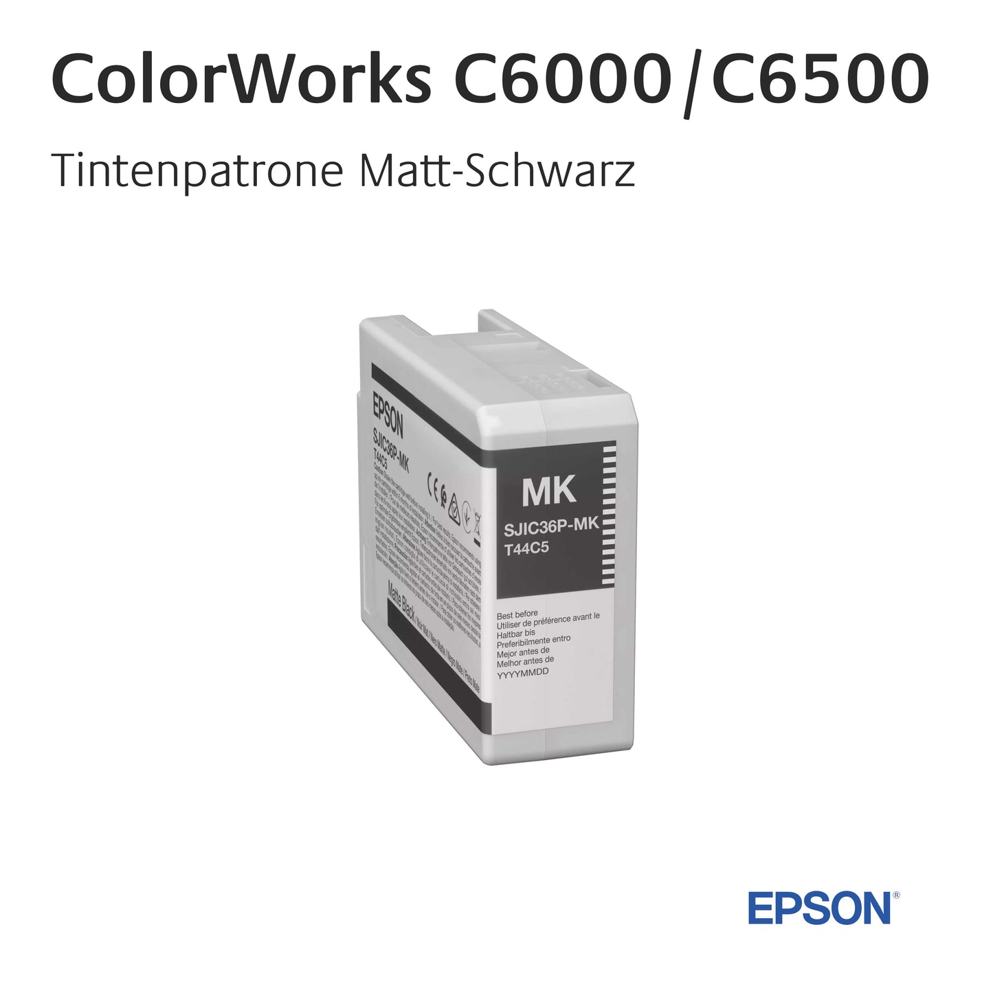 ColorWorks C6000 C6500 - Tinte Matt-Schwarz