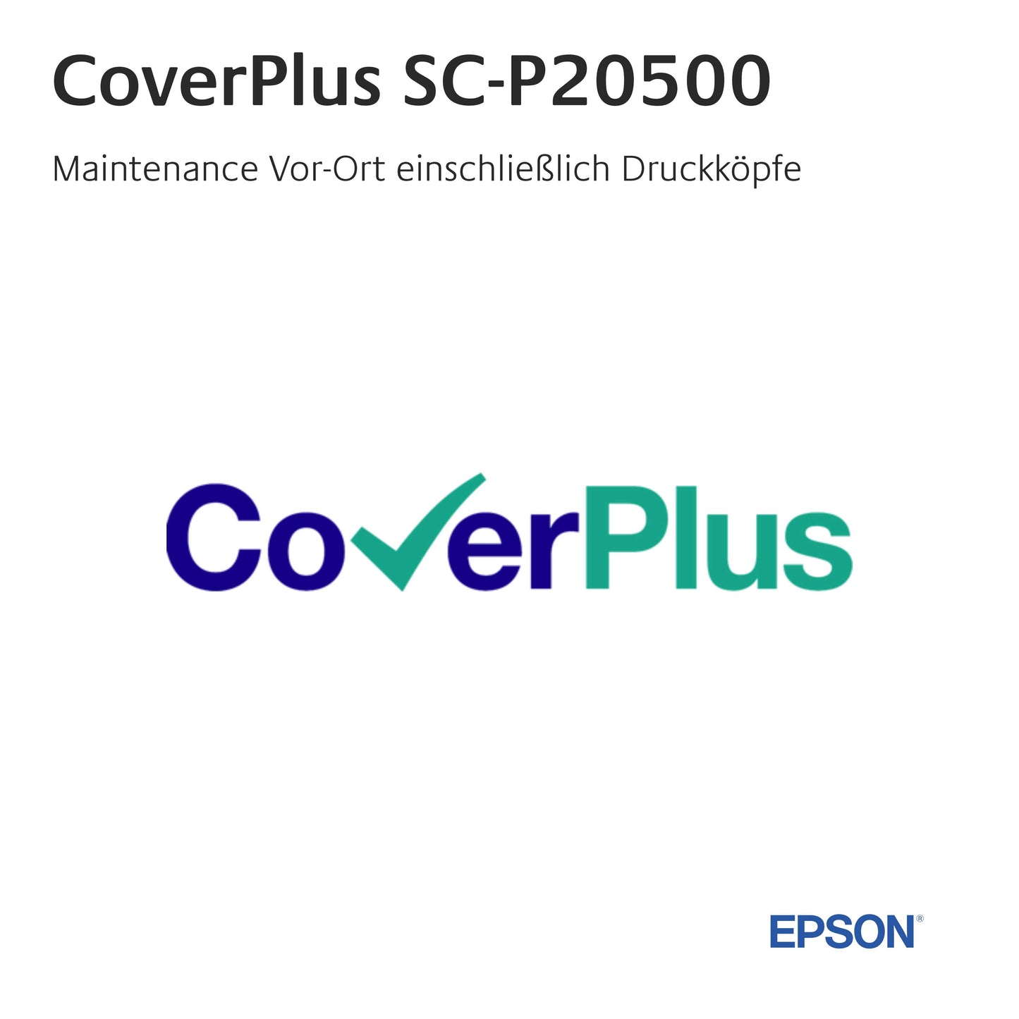 Epson CoverPlus - SC-P20500