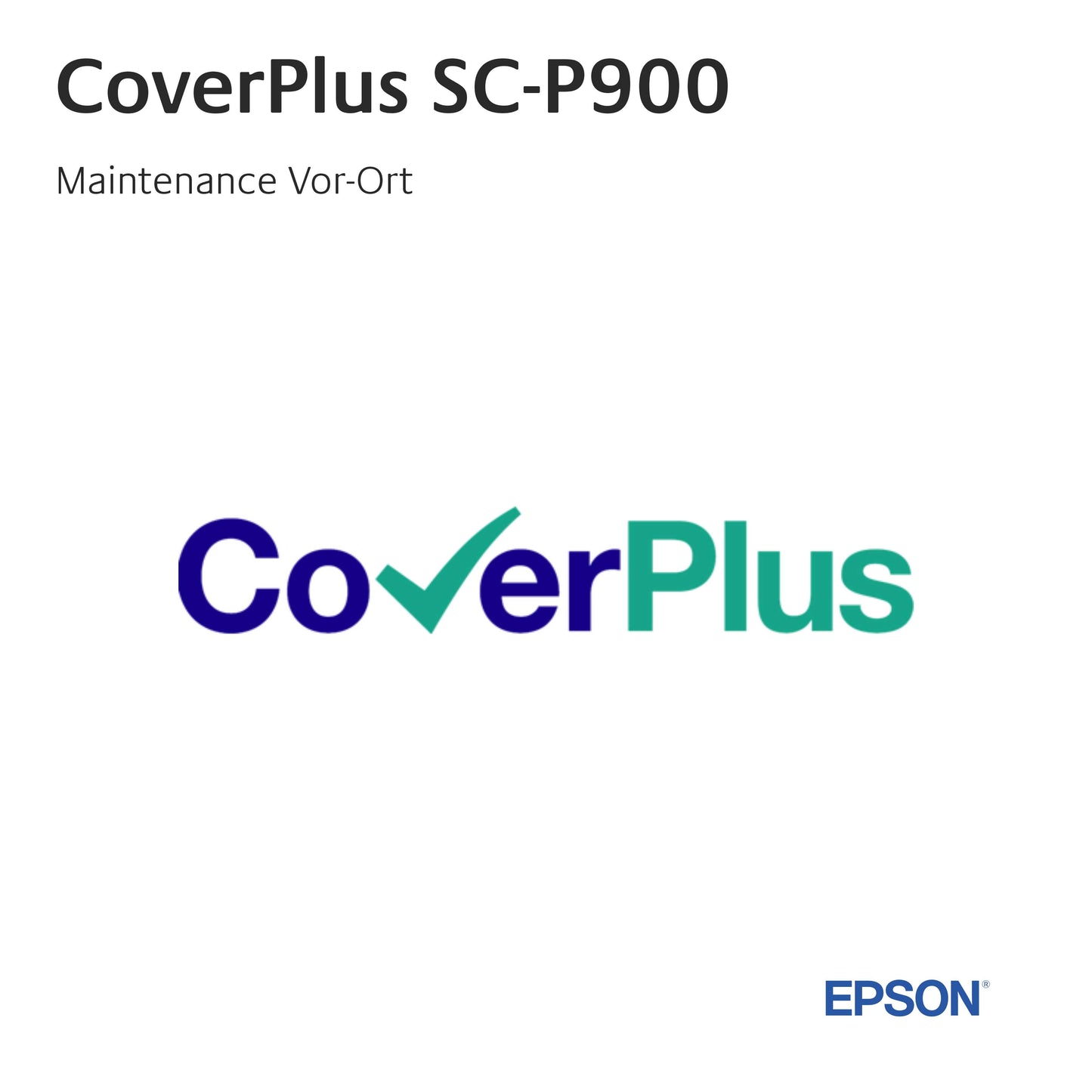 Epson CoverPlus - SC-P900