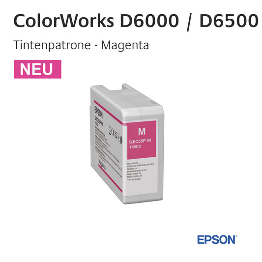 ColorWorks D6000 / D6500 - Tinte ColorWorks D6000 D6500 - Magenta