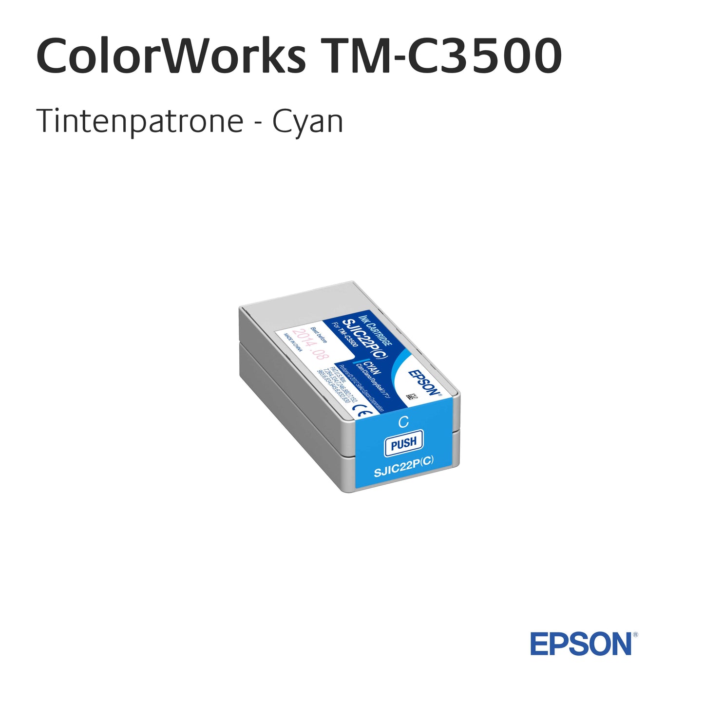 ColorWorks TM-C3500 - Tinte Cyan