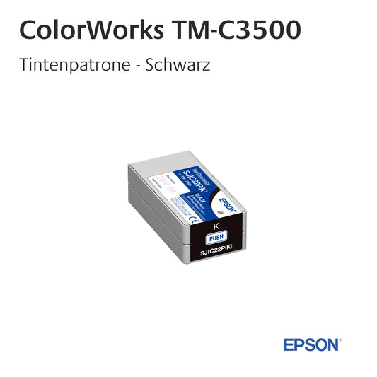 ColorWorks TM-C3500 - Tinte Schwarz