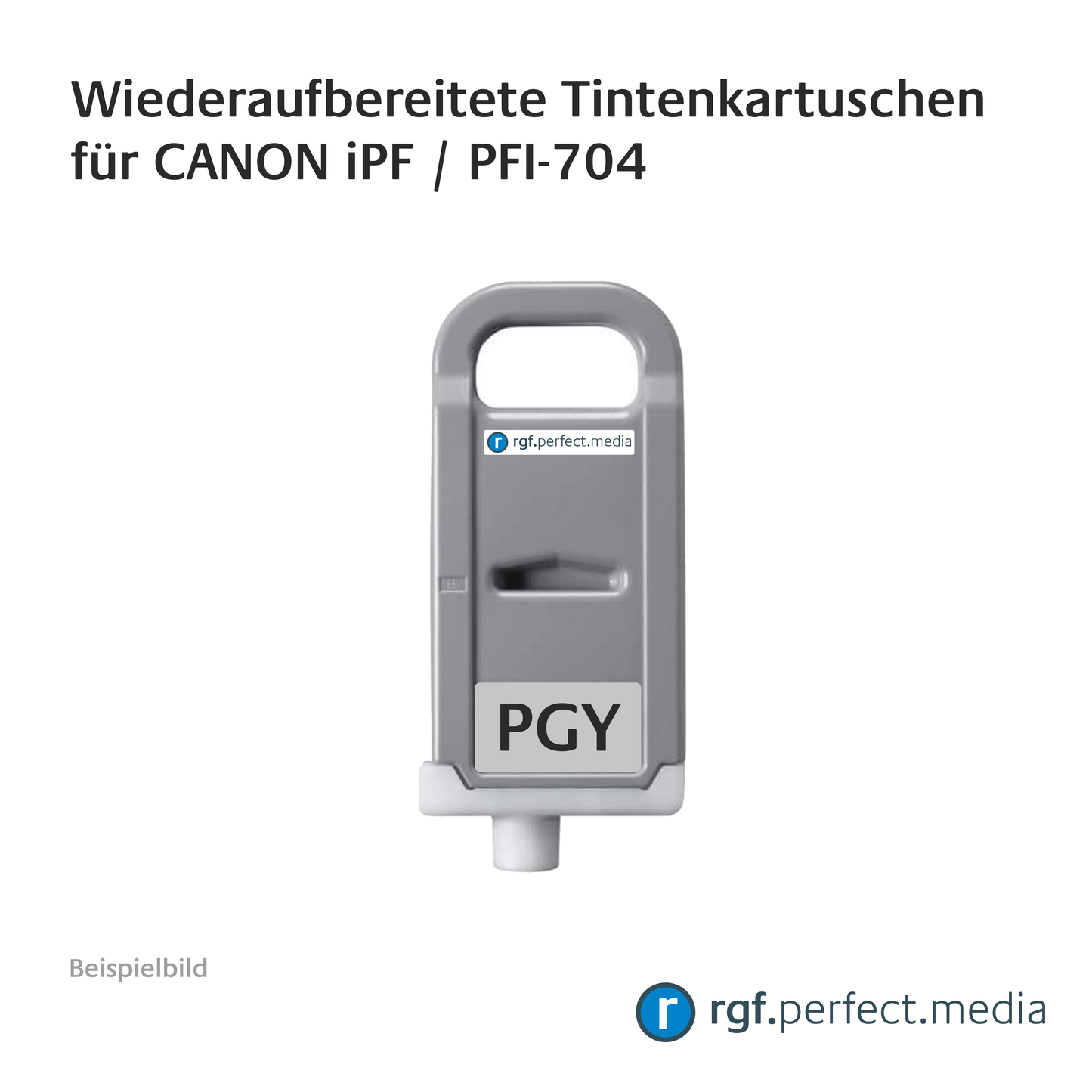 Wiederaufbereitete Tintenkartuschen No.704 Serie kompatibel für Canon iPF - Serie