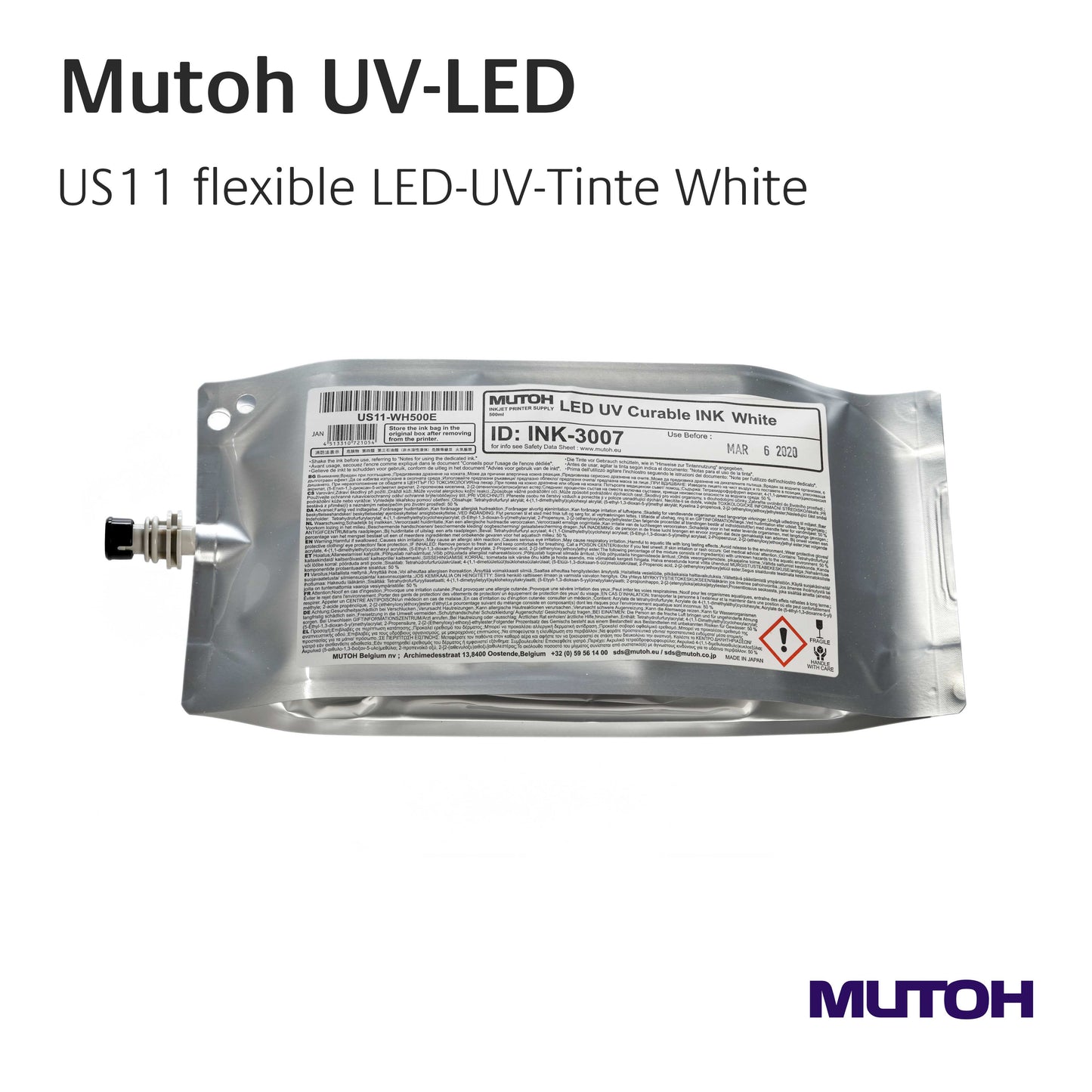 Mutoh - US11 flexible LED-UV-Tinten