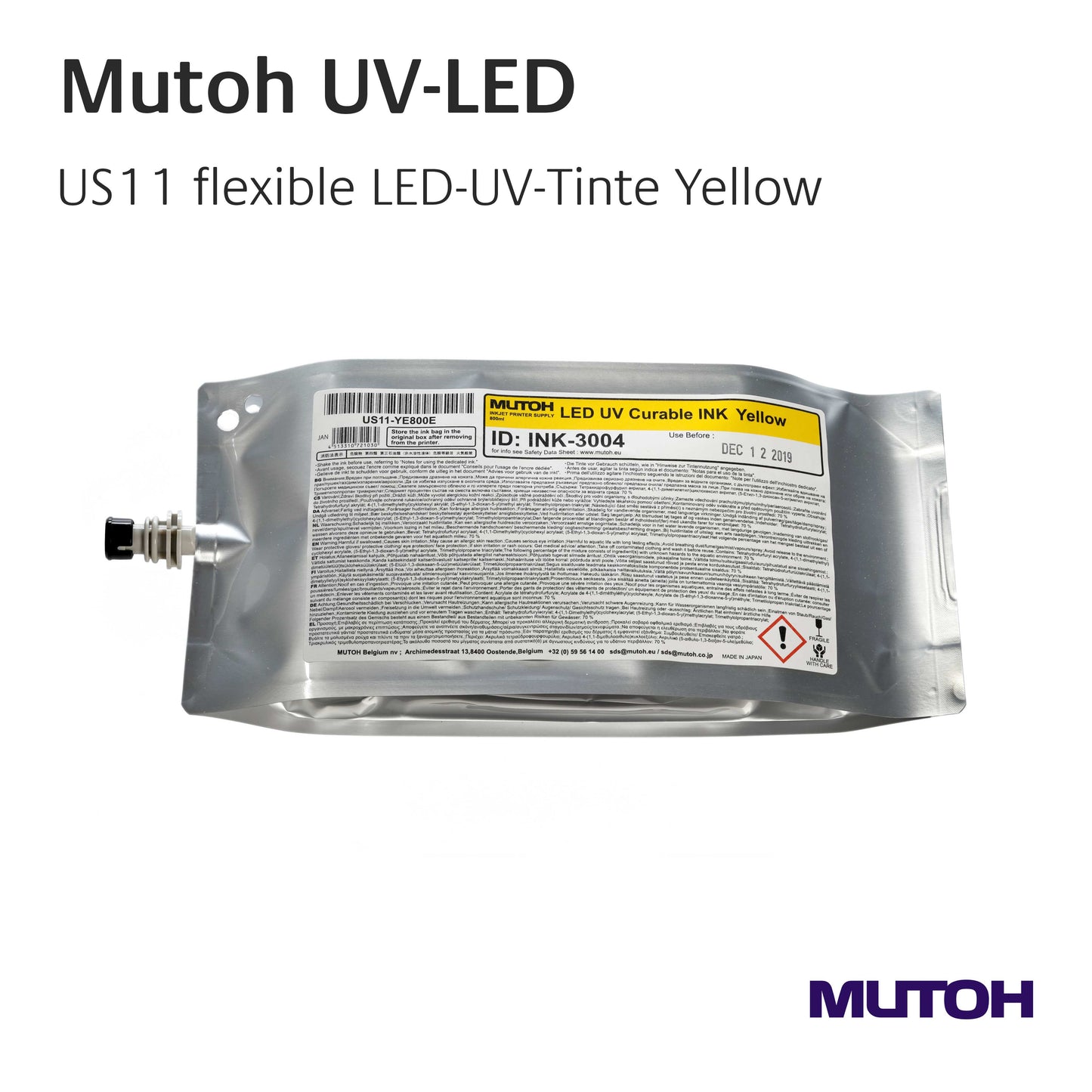 Mutoh - US11 flexible LED-UV-Tinten