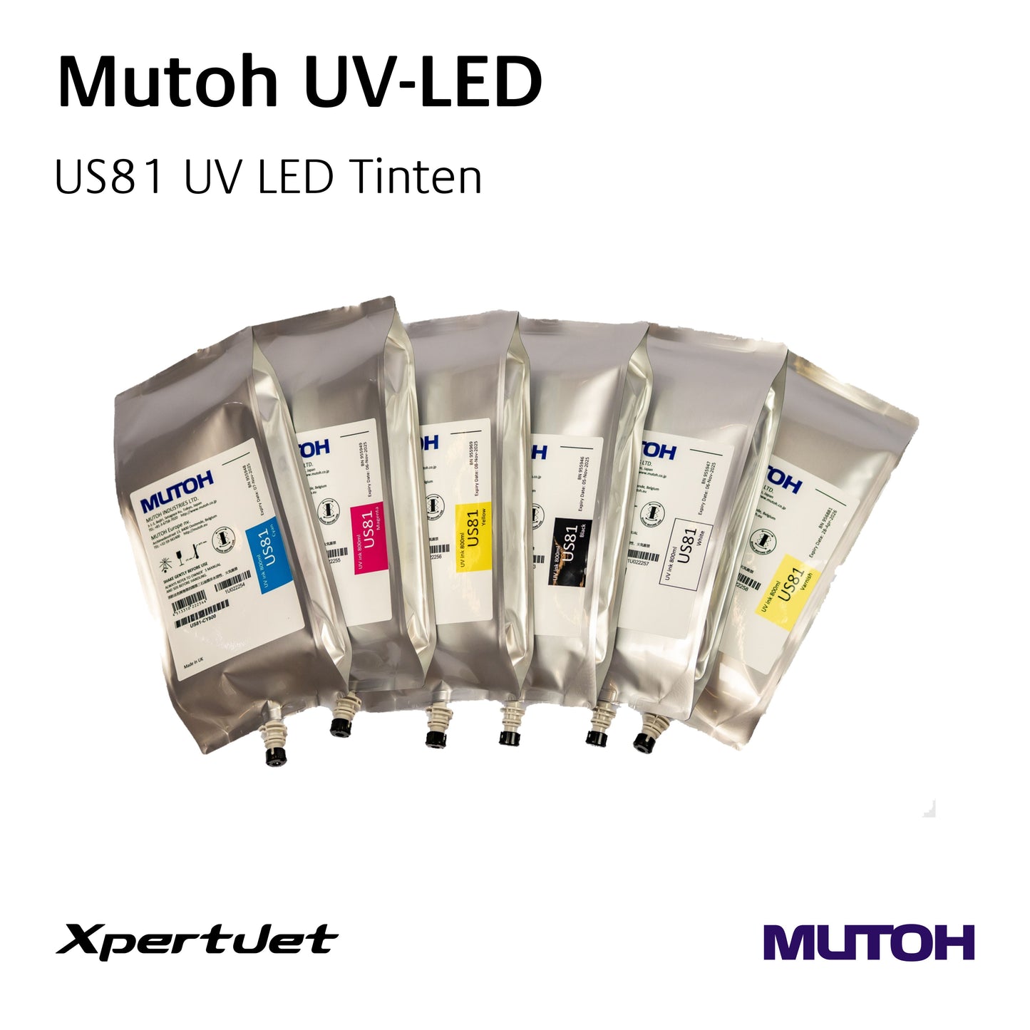 Mutoh - US81 LED-UV - Tinten