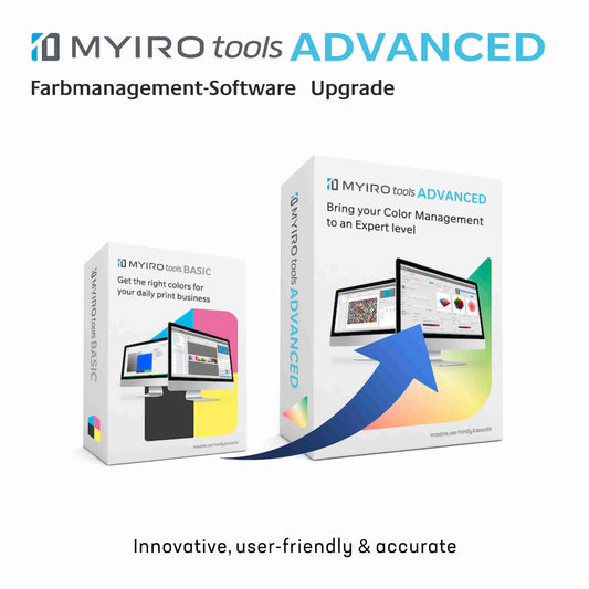 Farbmanagement-Software MYIROtools Upgrade "Basic to Advanced"
