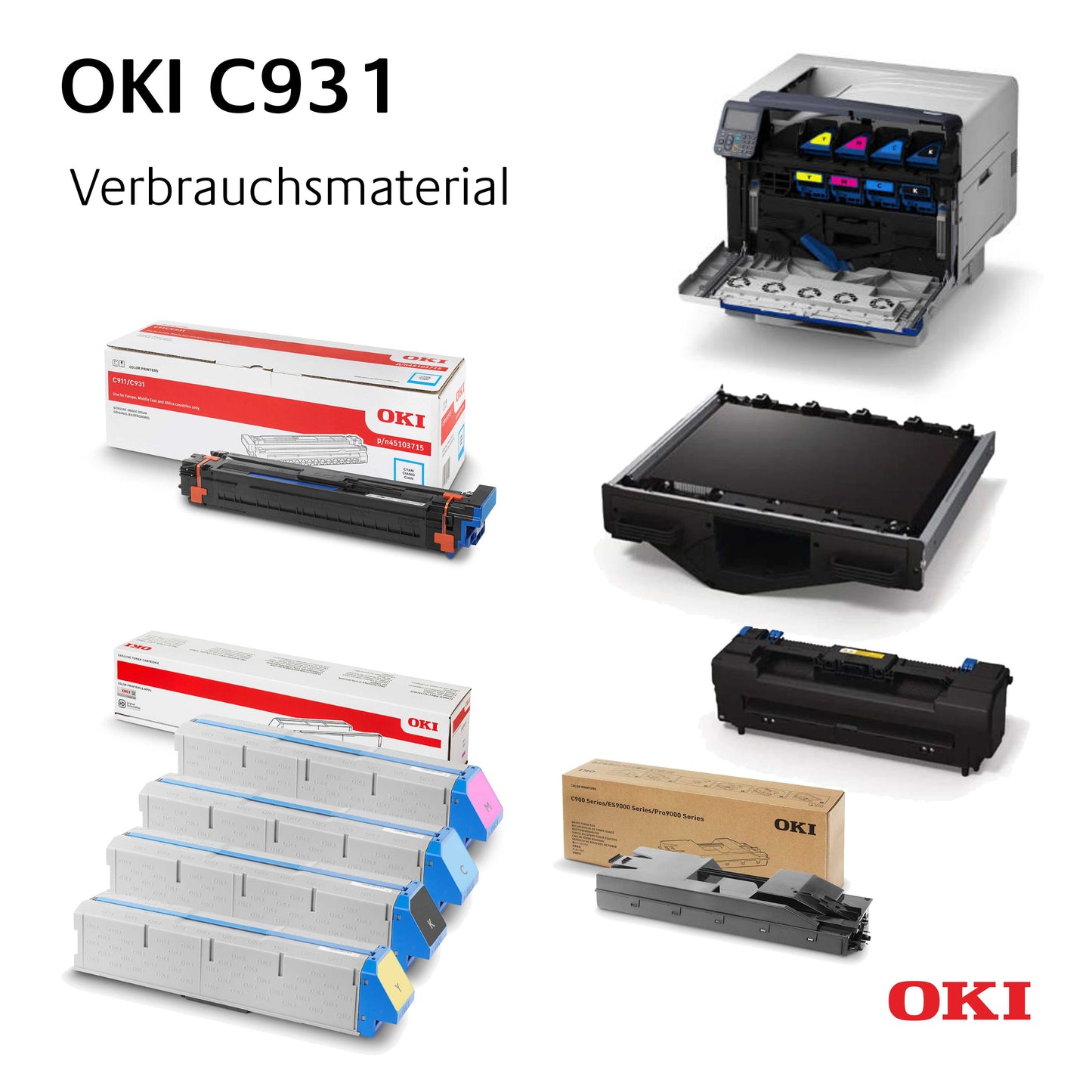 OKI C931 - Verbrauchsmaterial