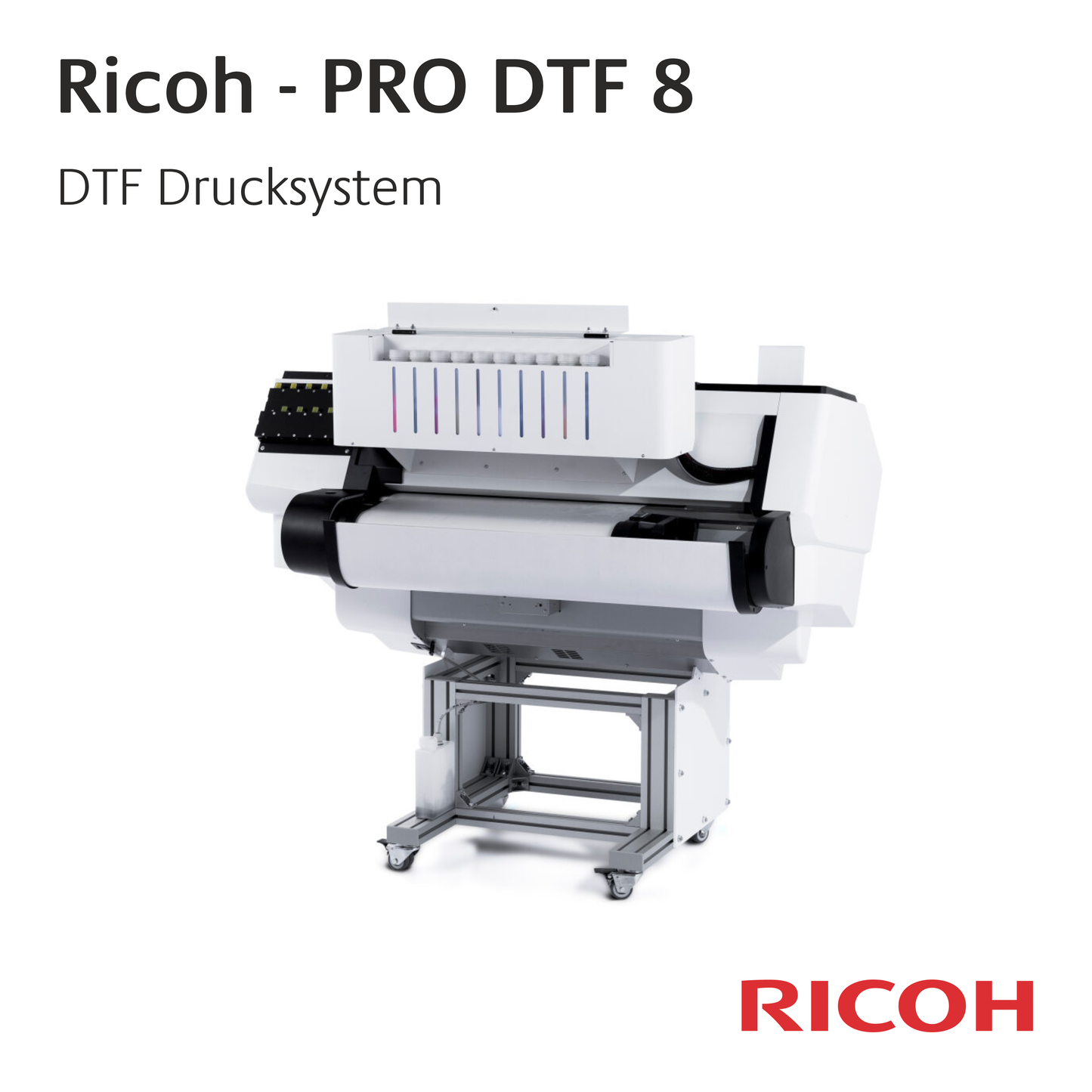 Ricoh PRO DTF - 60 cm Rollensystem mit 8 Farbkanälen