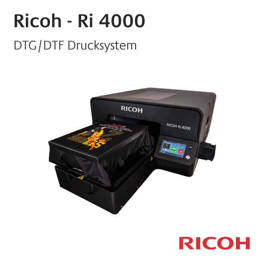 Ricoh Ri 4000 - DTG-Einpaletten-Produktionsdrucksystem für Polyester