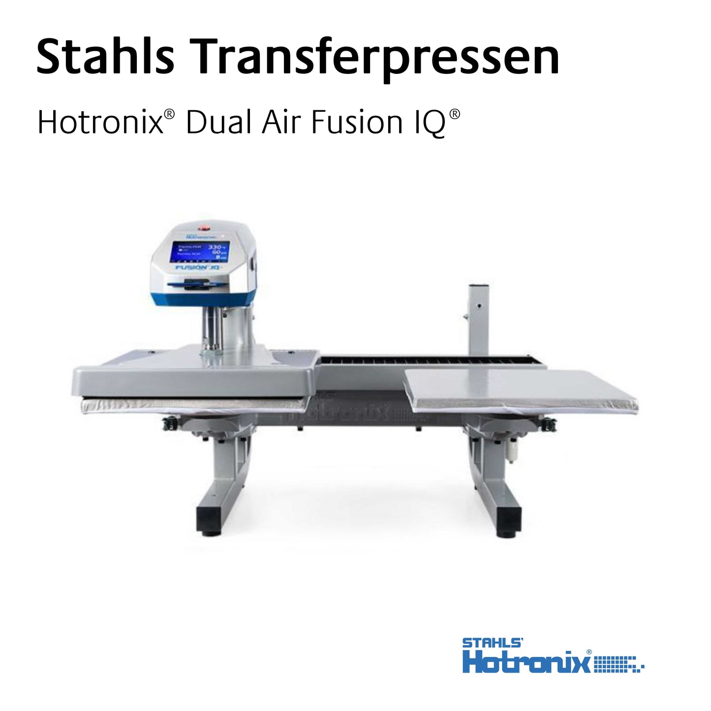 Stahls Transferpresse - Hotronix® Dual Air Fusion IQ® Transferpresse