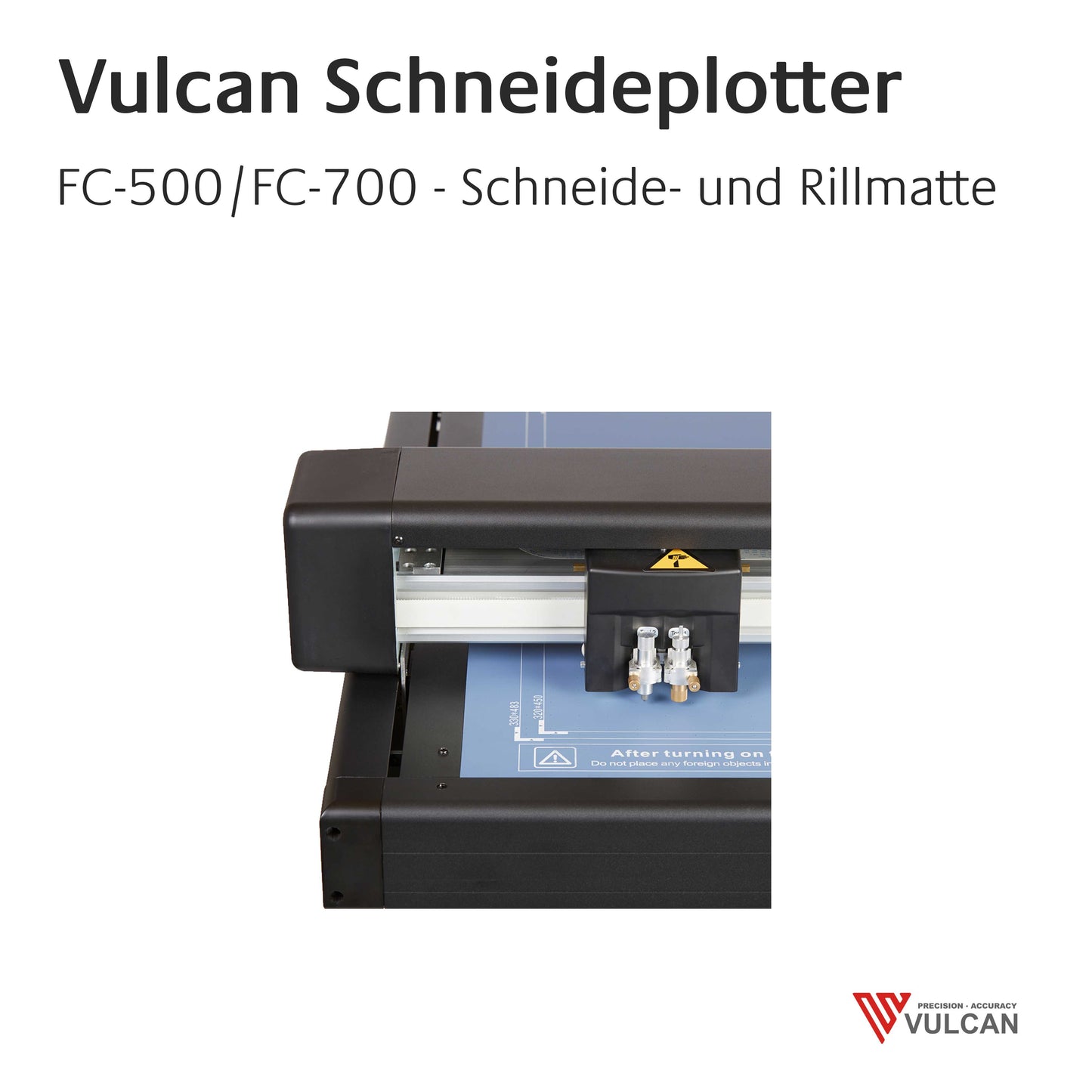 Vulcan FC-500VC - FC-700VC Flachbettplotter - Zubehör Schneide- und Rillmatte