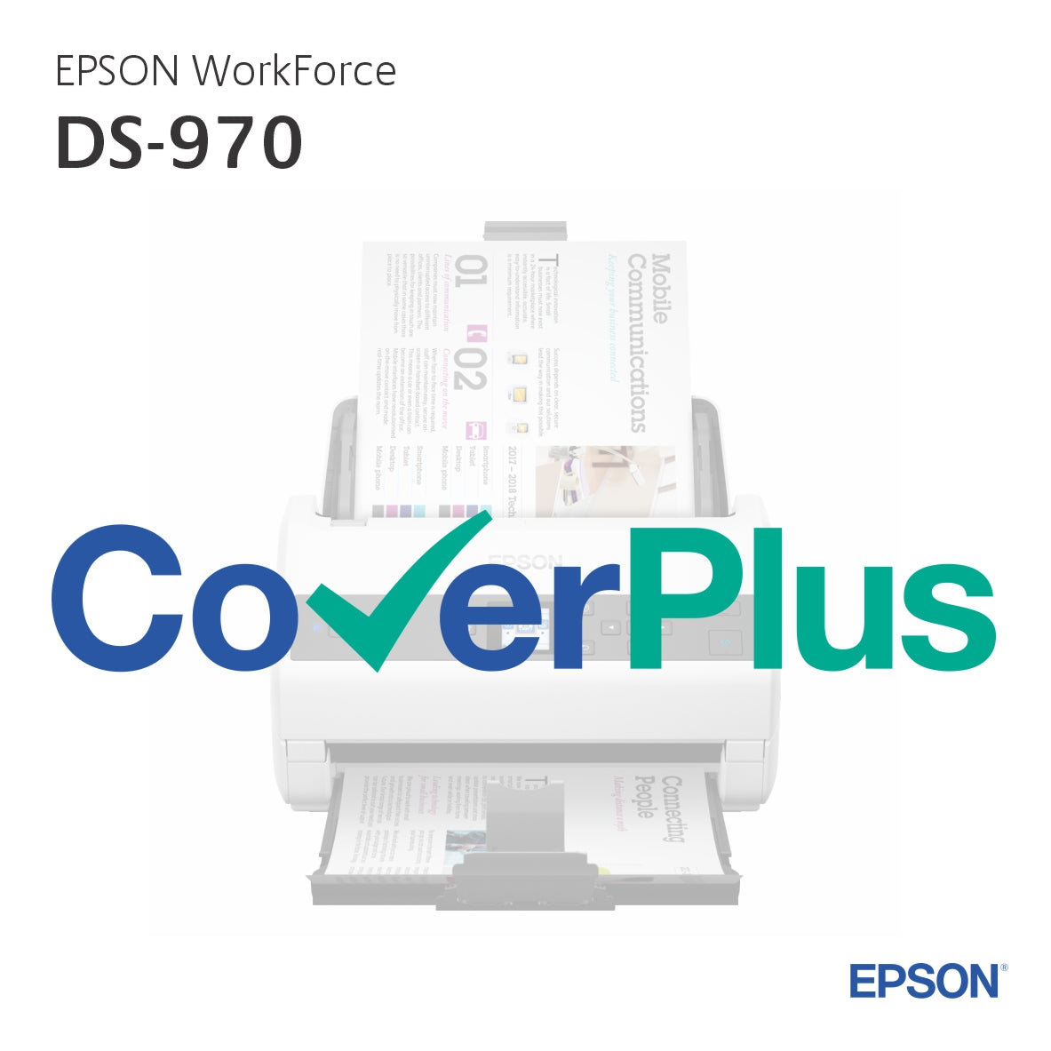 EPSON WorkForce DS-970 - CoverPlus