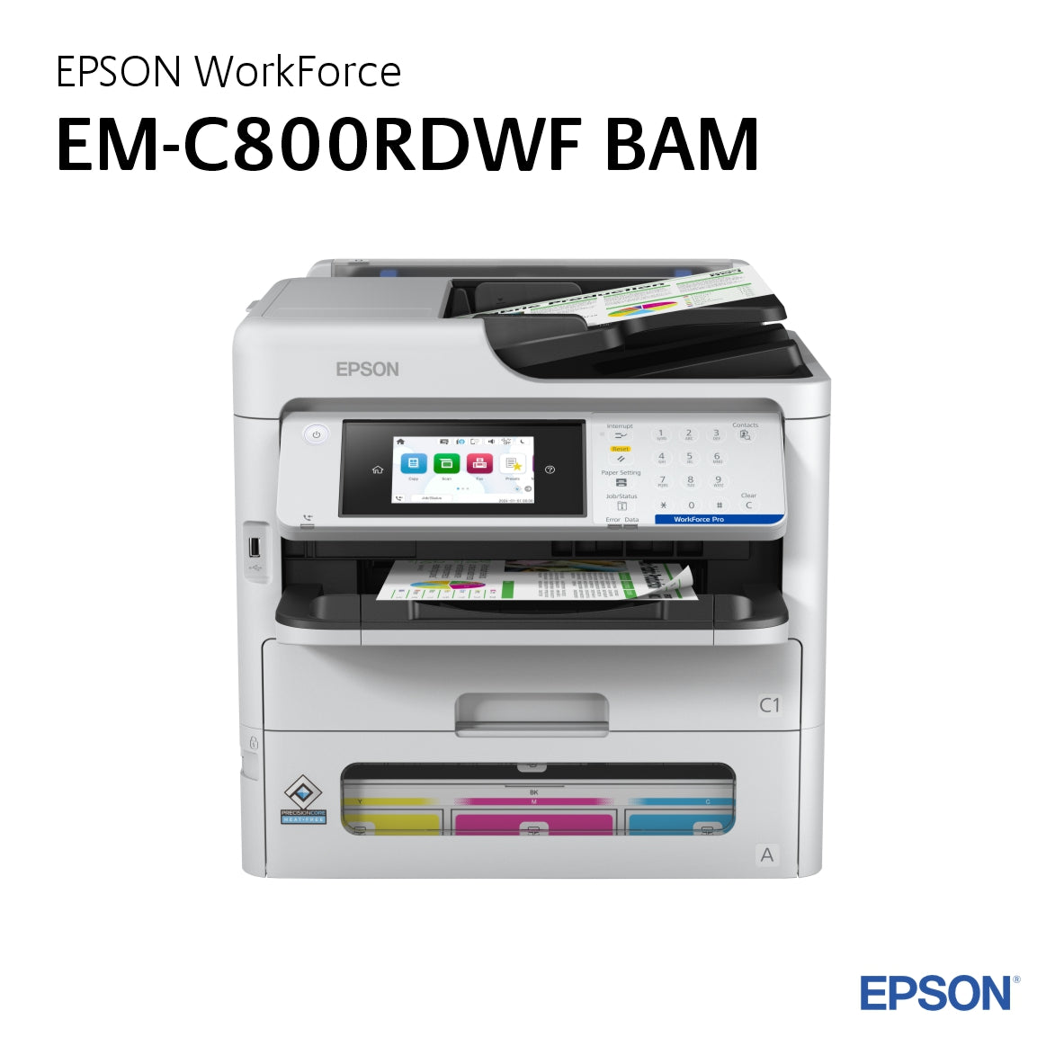 EPSON WorkForce Pro EM-C800RDWF BAM