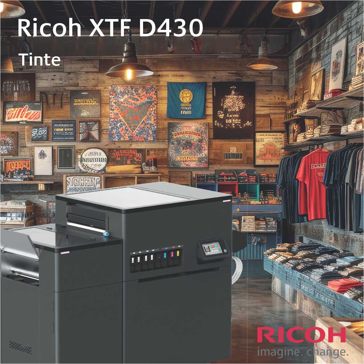 Ricoh XTF D430 - Tinte