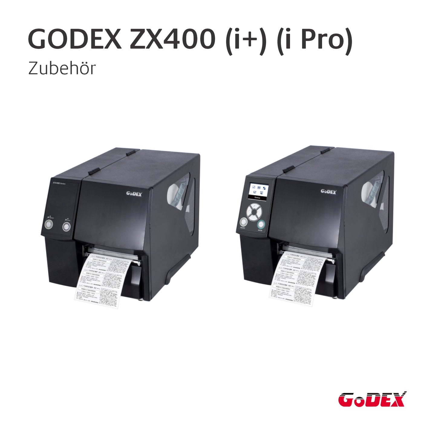 GoDEX - ZX400 Serie - Zubehör