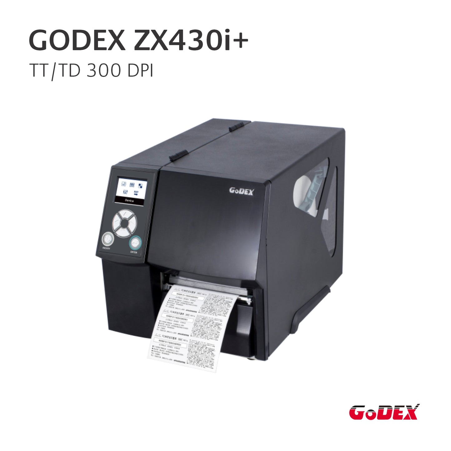 GoDEX - ZX420i+ ZX430i+ ZX430i+