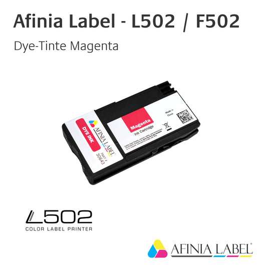 Afinia Label - Dye-Tintenkartuschen für L502 / F502 - Magenta
