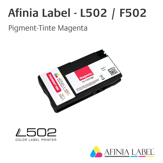 Afinia Label - Pigment-Tintenkartuschen für L502 / F502 - Magenta