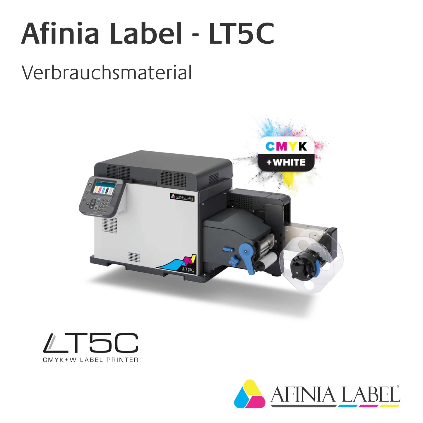 Afinia Label LT5C - Toner / Trommel - Weiß