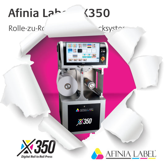 Afinia Label - X350 - Digitales Rolle-zu-Rolle-Etikettendrucksystem