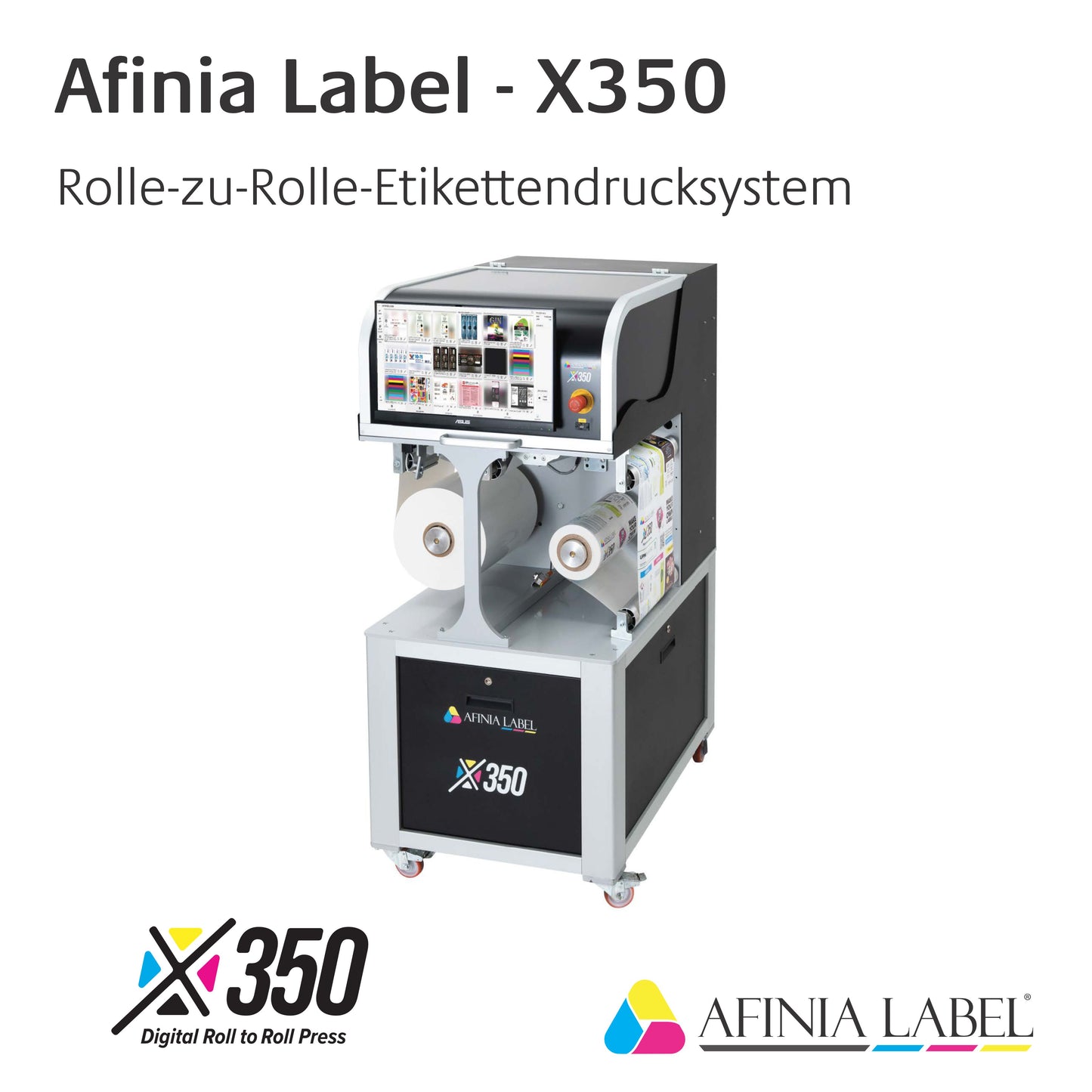 Afinia Label - X350 - Digitales Rolle-zu-Rolle-Etikettendrucksystem