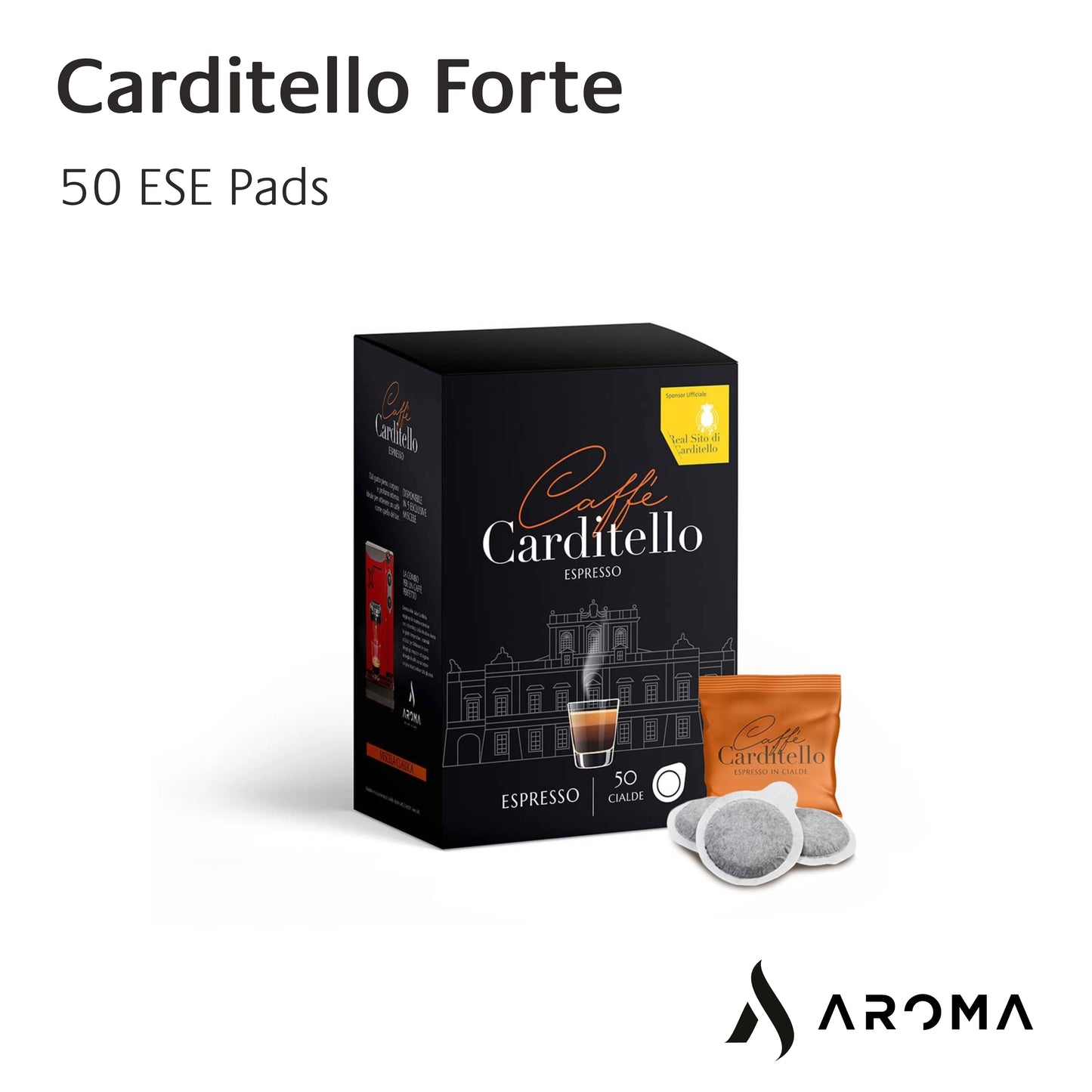 Aroma Carditello Forte Kaffee (50 Pad´s)