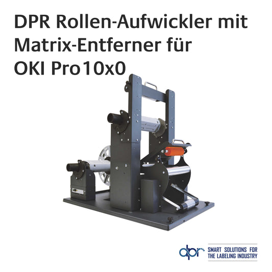 DPR Rollen-Aufwickler mit Matrix-Entferner für OKI Pro10x0 und Afinia LT5C