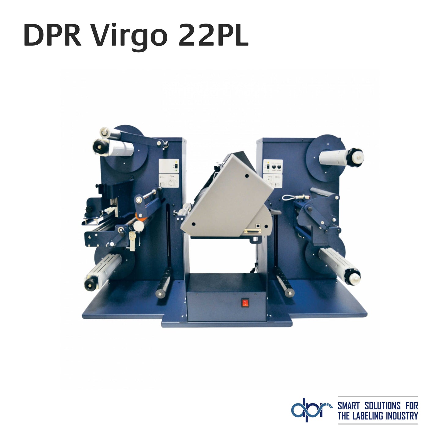 DPR VIRGO 22PL - Sistema di finitura digitale da tavolo per etichette