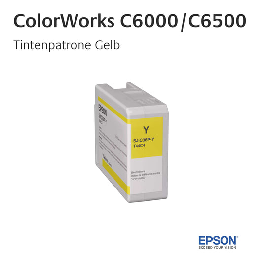 ColorWorks C6000 C6500 - Tinte Gelb