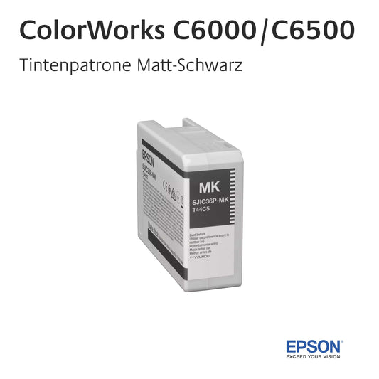ColorWorks C6000 C6500 - Tinte Matt-Schwarz