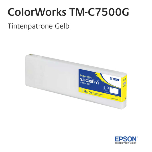 ColorWorks TM-C7500G - Tinte Gelb