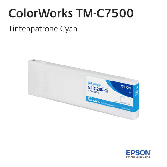 ColorWorks TM-C7500 - Cyan Ink