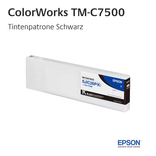 ColorWorks TM-C7500 - Tinte Schwarz