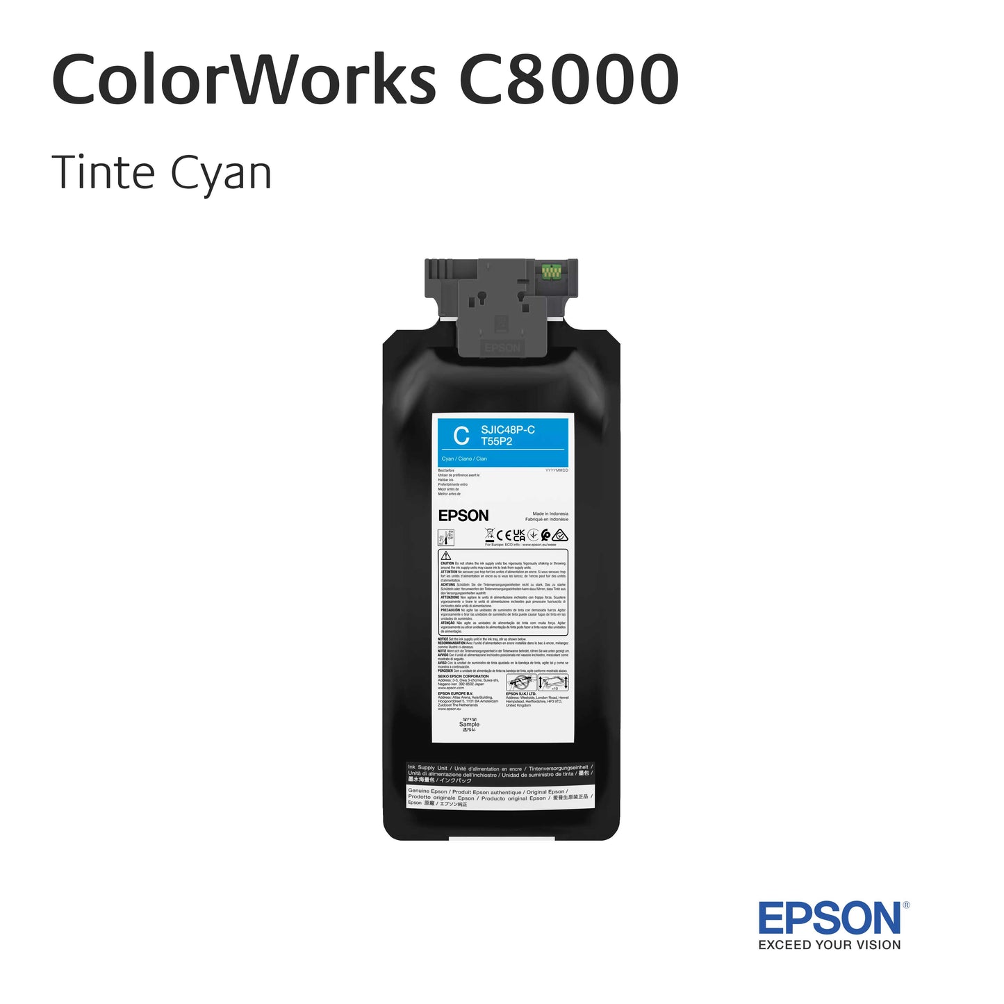 ColorWorks C8000 - Inchiostro ciano