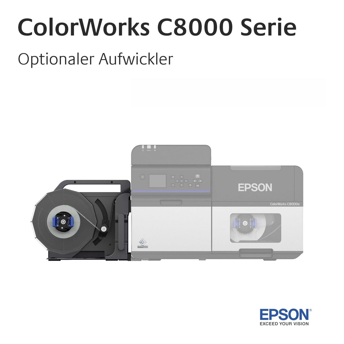 ColorWorks C8000 - Riavvolgitore