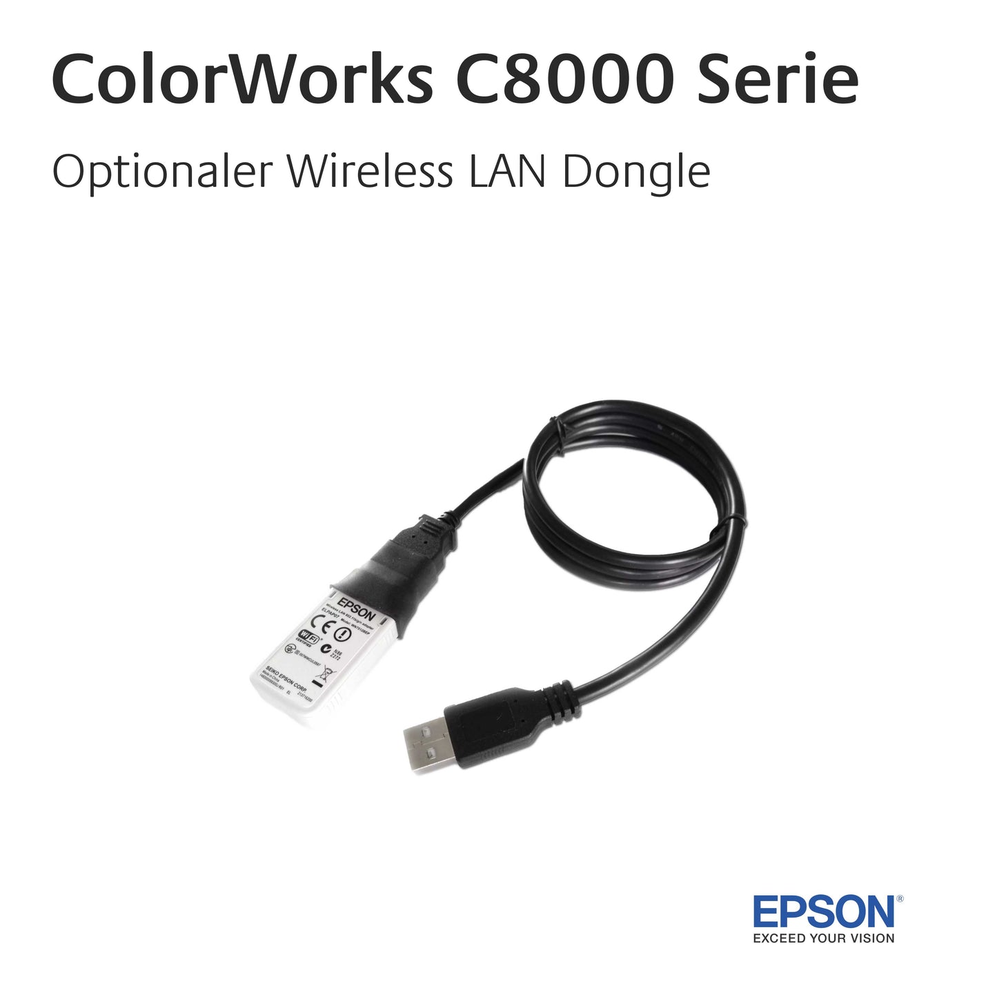 ColorWorks C8000 - Chiavetta LAN wireless da 2,4/5 GHz