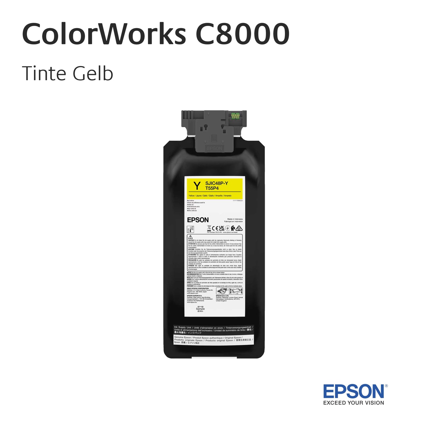 ColorWorks C8000 - Inchiostro giallo