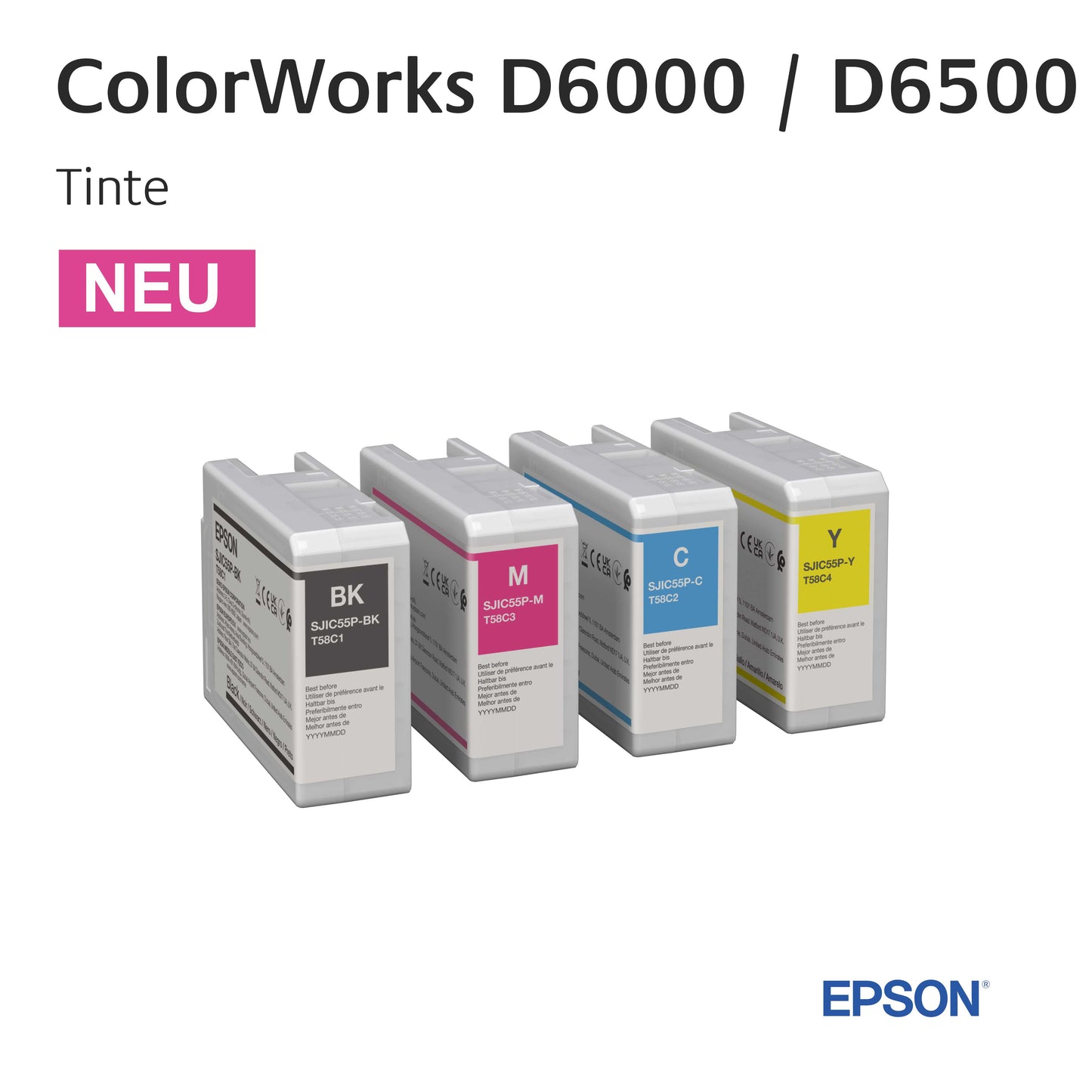 ColorWorks D6000 / D6500 - Tinte