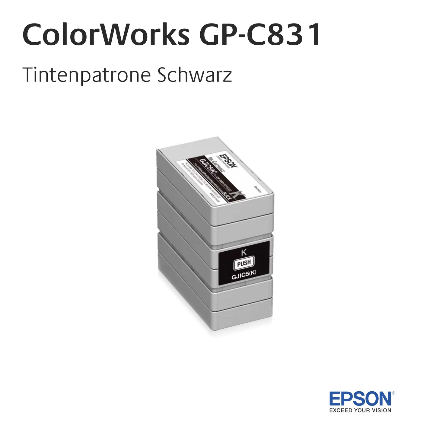 ColorWorks GP-C831 - Inchiostro nero