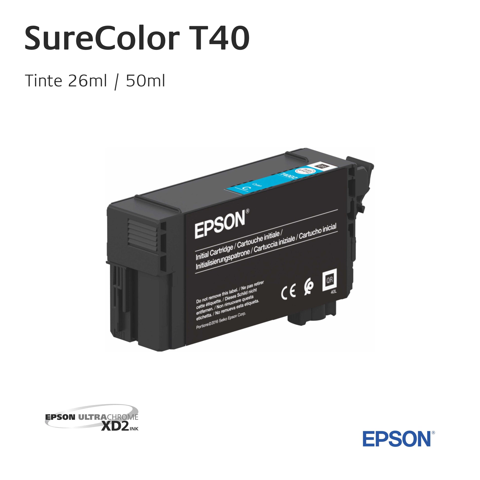 Epson SureColor T40 - Tinte