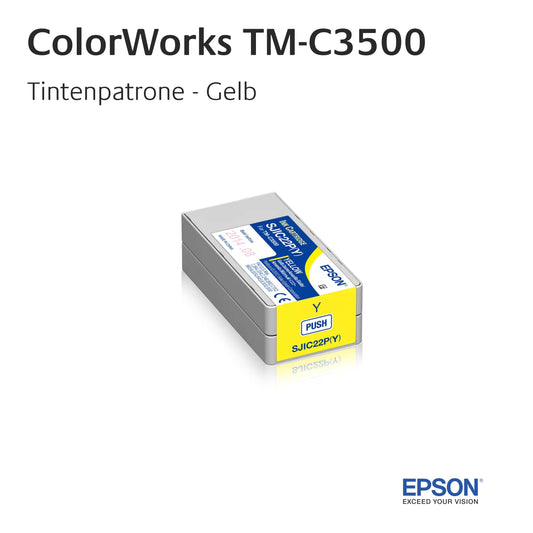 ColorWorks TM-C3500 - Tinte Gelb